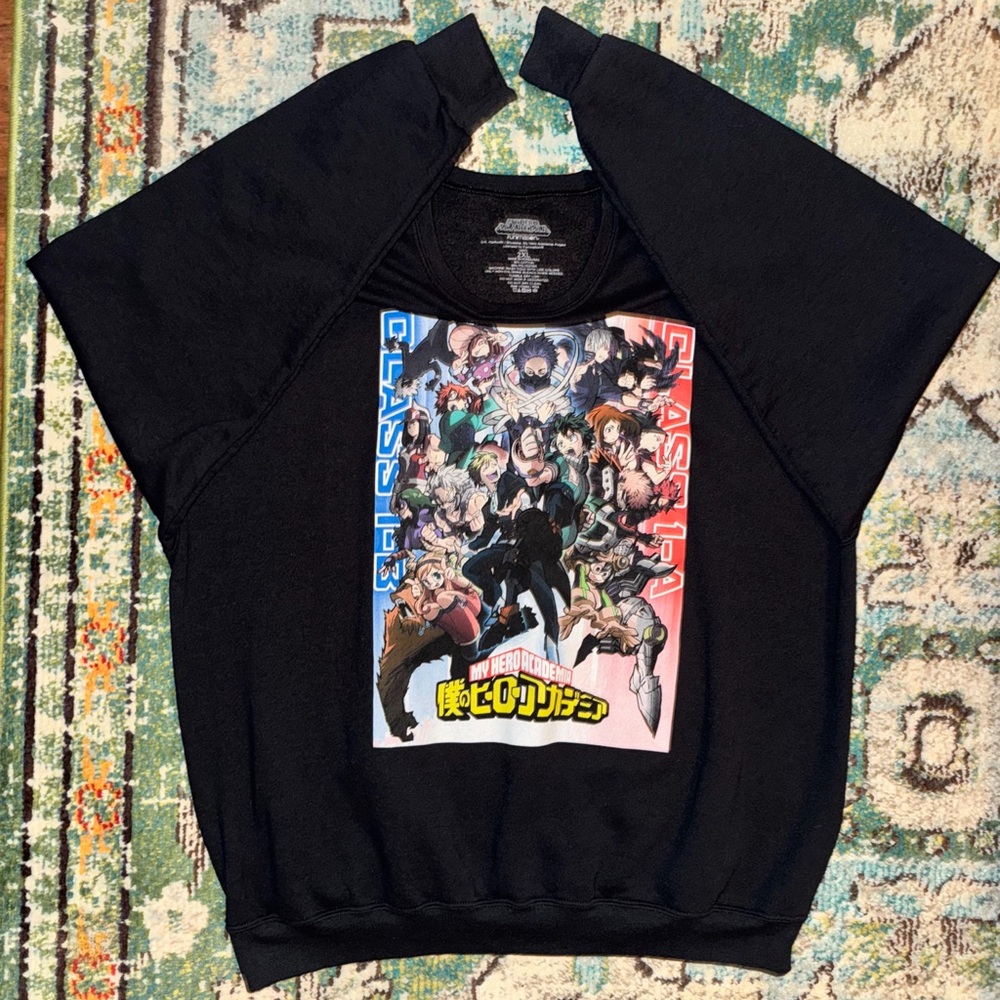 EUC Hot Topic - My Hero Academia Sweatshirt - 2XL